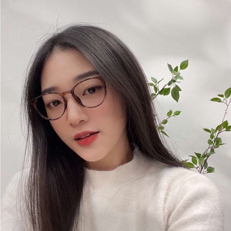 Kính giả cận, Gọng kính cận tròn mảnh 1967 chống ánh sáng xanh, UV400 Jolie eyewear