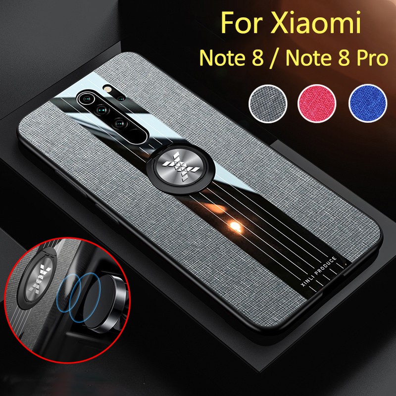 Ốp điện thoại chống sốc có giá đỡ dạng nhẫn cho Xiaomi Redmi Note7 Note8 Pro Note 5 Pro Note7 Pro Note 8