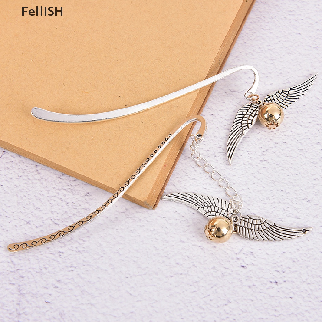 Thẻ Đánh Dấu Trang Sách Hình Harry Potter Màu Vàng 439br