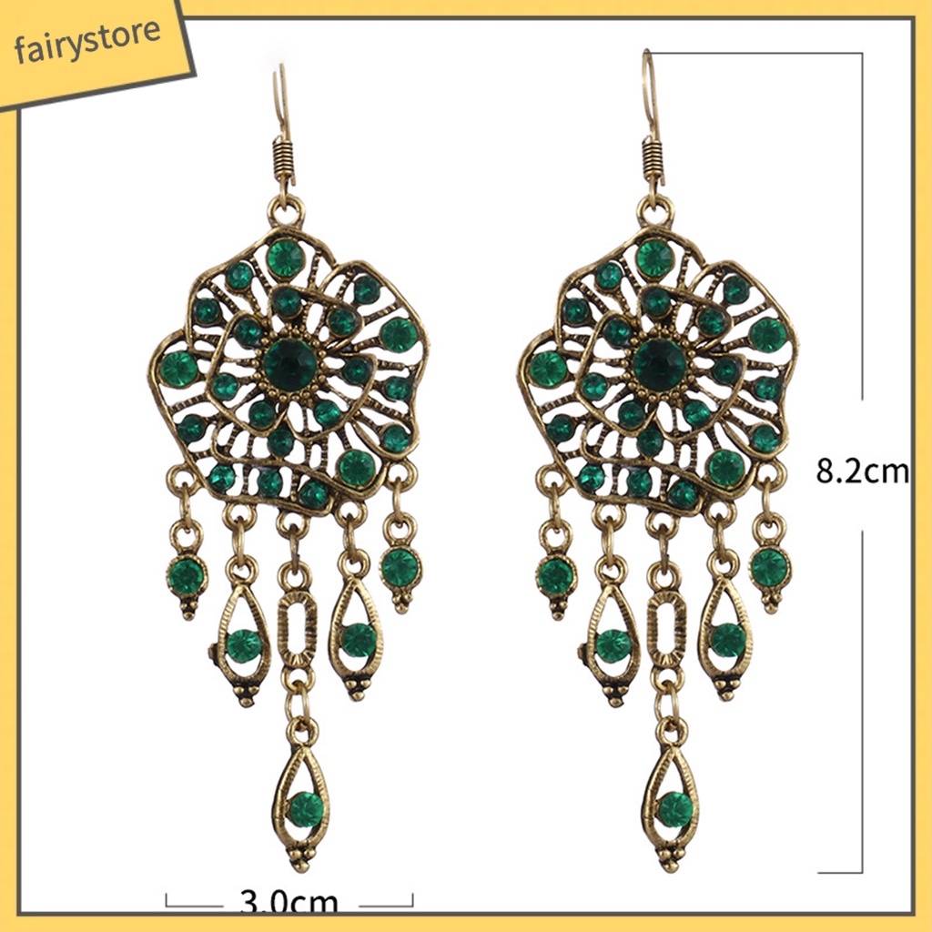 Khuyên tai dáng dài tạo hình độc đáo dành cho nữ