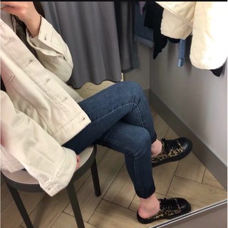 [SẴN 38] Giày thể thao độn đế da báo đế đen (Ảnh thật ở cuối)