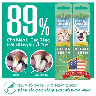 TROPICLEAN-GEL VỆ SINH RĂNG MIỆNG CHO THÚ CƯNG