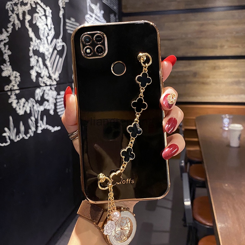 Ốp lưng XIAOMI Redmi 9c Ốp Điện Thoại Silicon Mềm Chống Sốc Kèm Dây Đeo Cho XIAOMI Redmi 9c