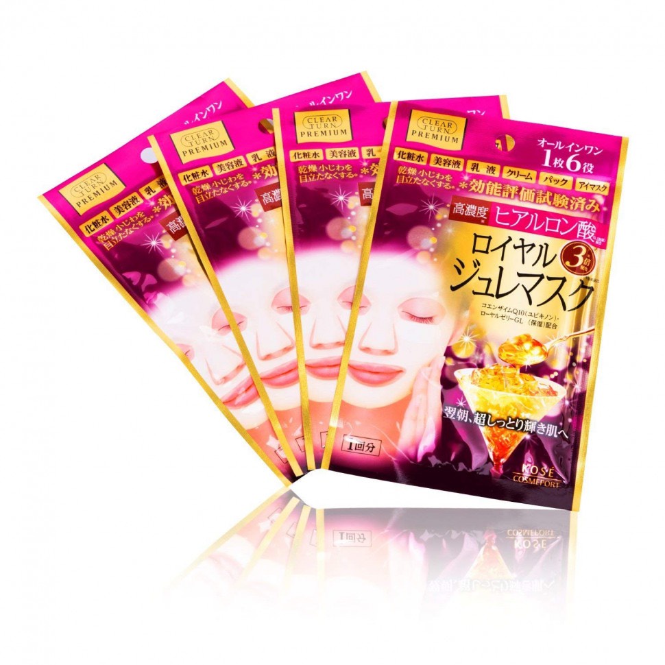 Mặt nạ Kose Clear Turn Premium dạng thạch