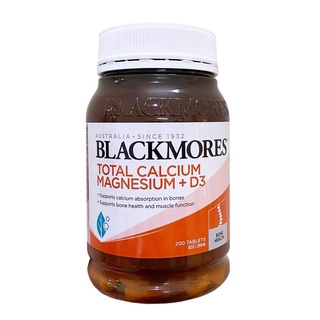[Hàng Chuẩn ÚC] Viên uống chắc khỏe xương Blackmores Total Calcium Magnesium + D3 200 viên