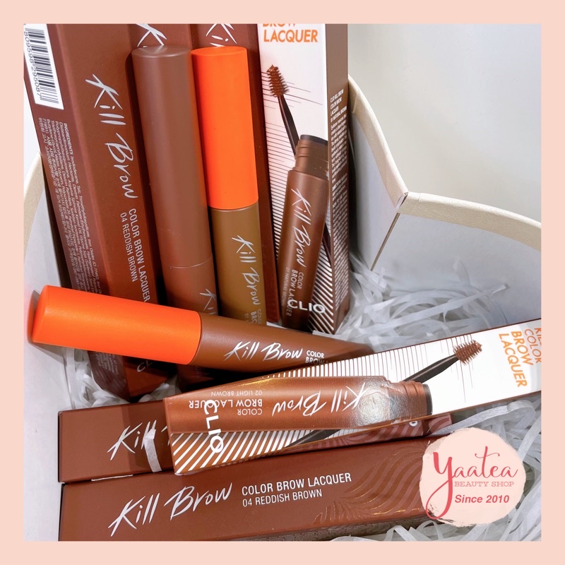 Mascara Chân Mày Clio Kill Brow Color Brow Lacquer 4.5g