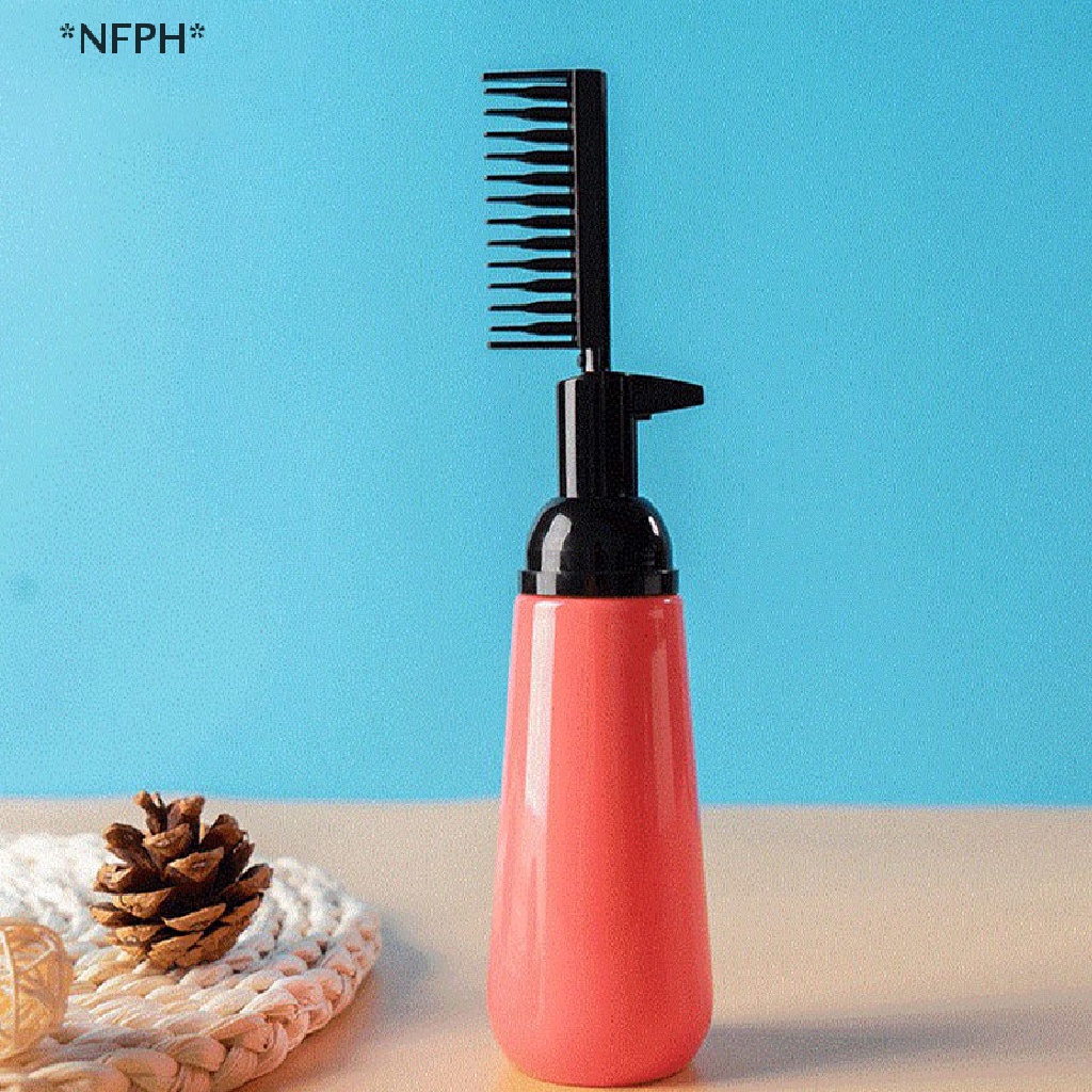 Bình Đựng Thuốc Nhuộm Tóc Kèm Lược Chải Tiện Dụng Cho Salon