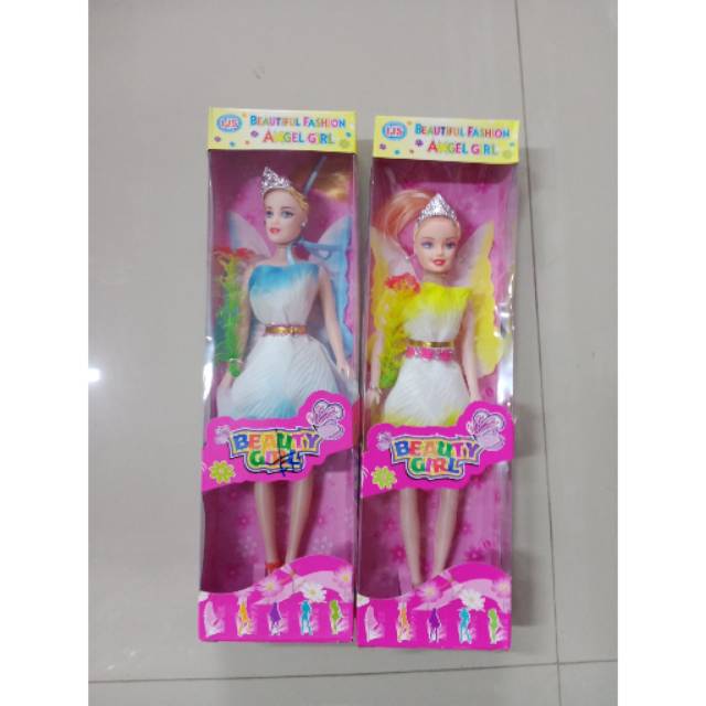 Đồ Chơi Búp Bê Barbie Có Đôi Cánh Dễ Thương Xinh Xắn Cho Bé Gái