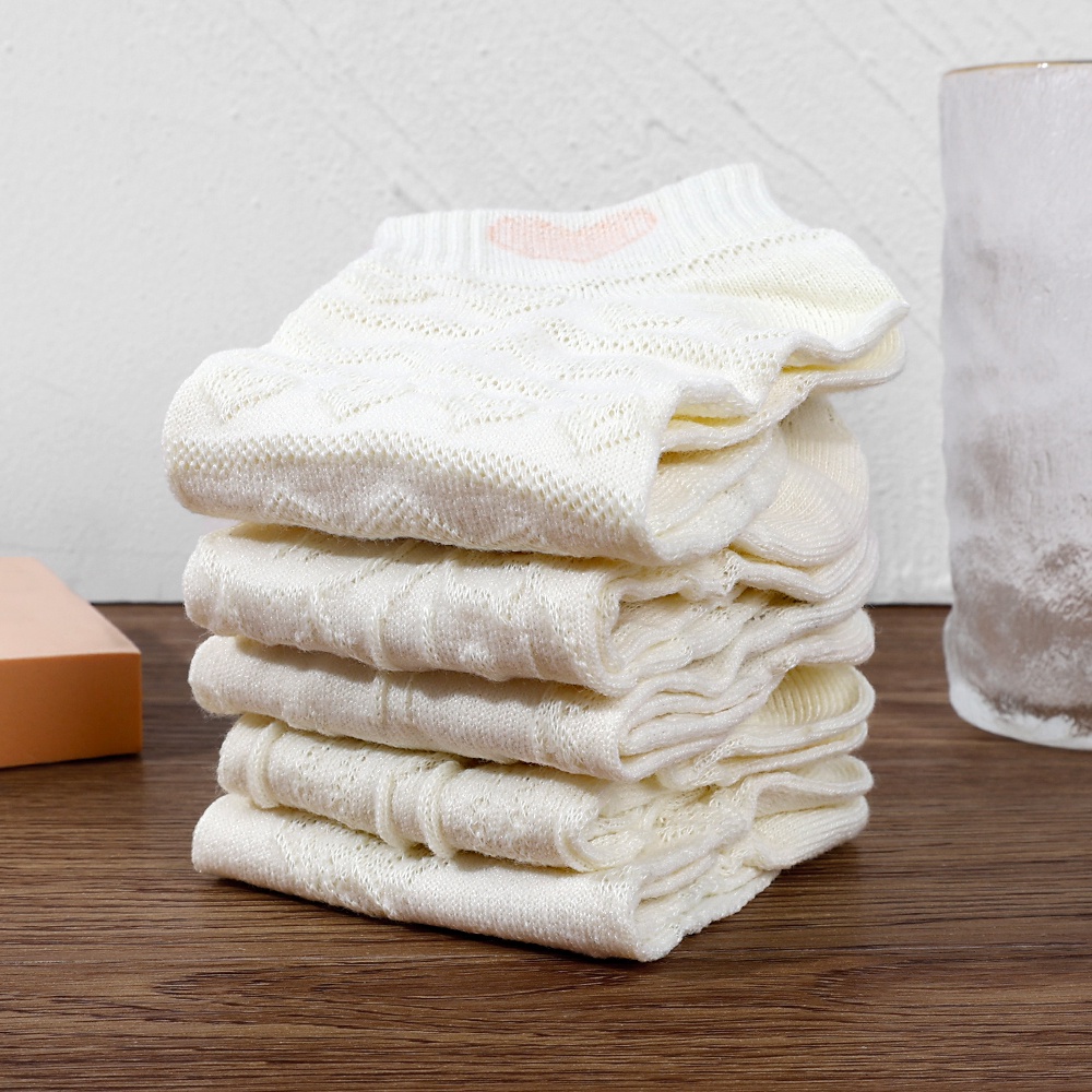 Vớ Thuyền Cotton Cổ Thấp Mềm Mại Thoải Mái Thoáng Khí Hợp Thời Trang Cho Nữ