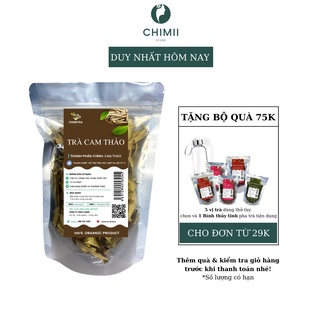 Cam thảo thanh nhiệt uống kèm trà hoa cúc chimiitea