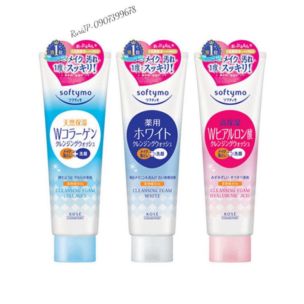 Sữa rửa mặt Kose Softymo Nhật Bản(190gr)