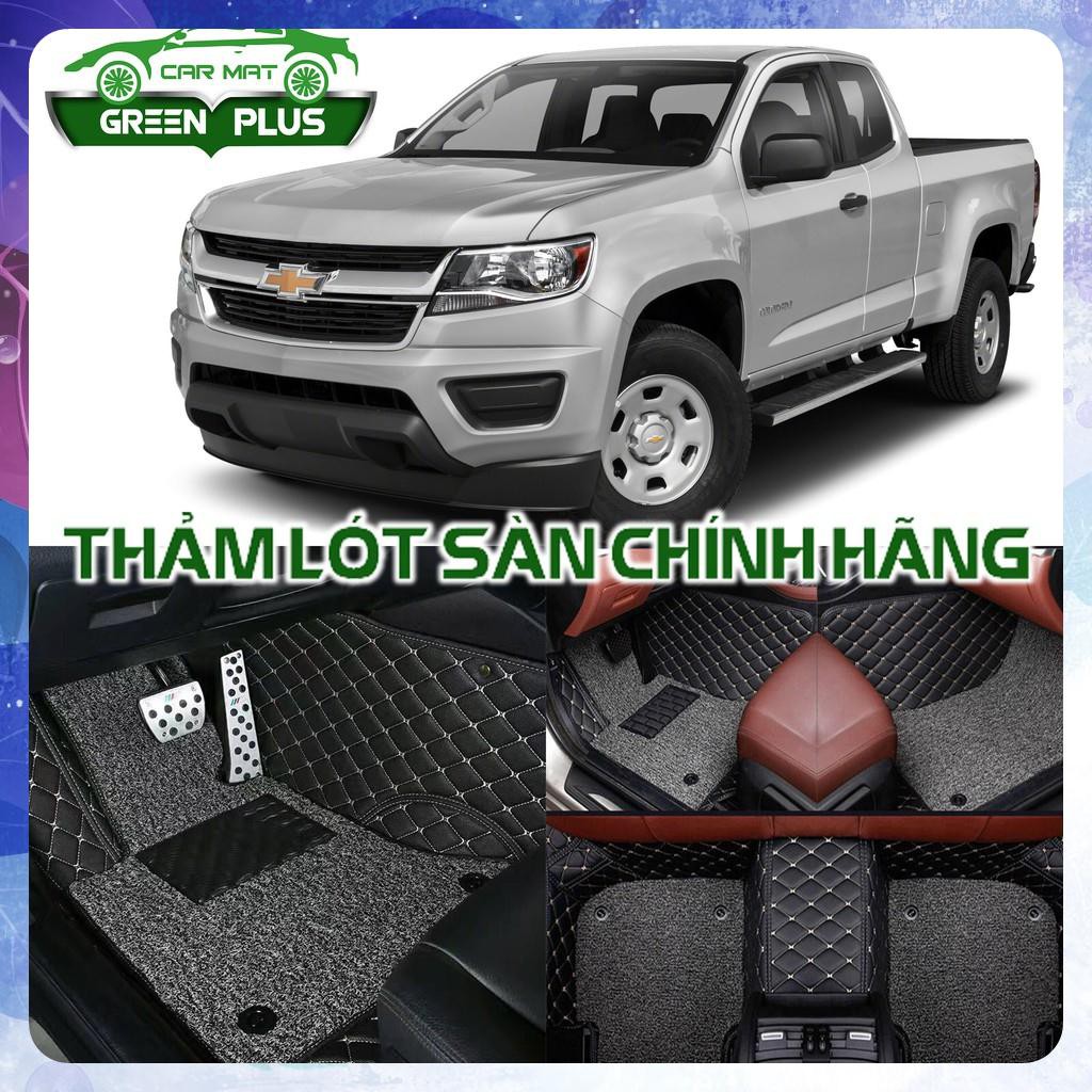 Thảm lót sàn ô tô 6D Chevrolet Colorado chống nước, không mùi, phủ kín 90% sàn xe