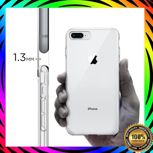 Mềm Ốp Lưng Dẻo Trong Suốt Cho Iphone 8 Plus 7 Plus Spigen Crystal 2