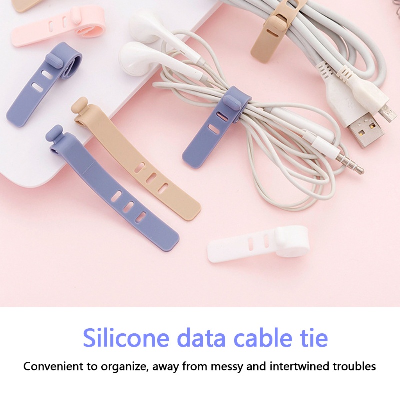 Dụng Cụ Quấn Dây Cáp Bằng Silicone Giá Đỡ