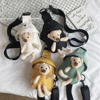 Túi chéo nữ Little Bear (nhiều màu)