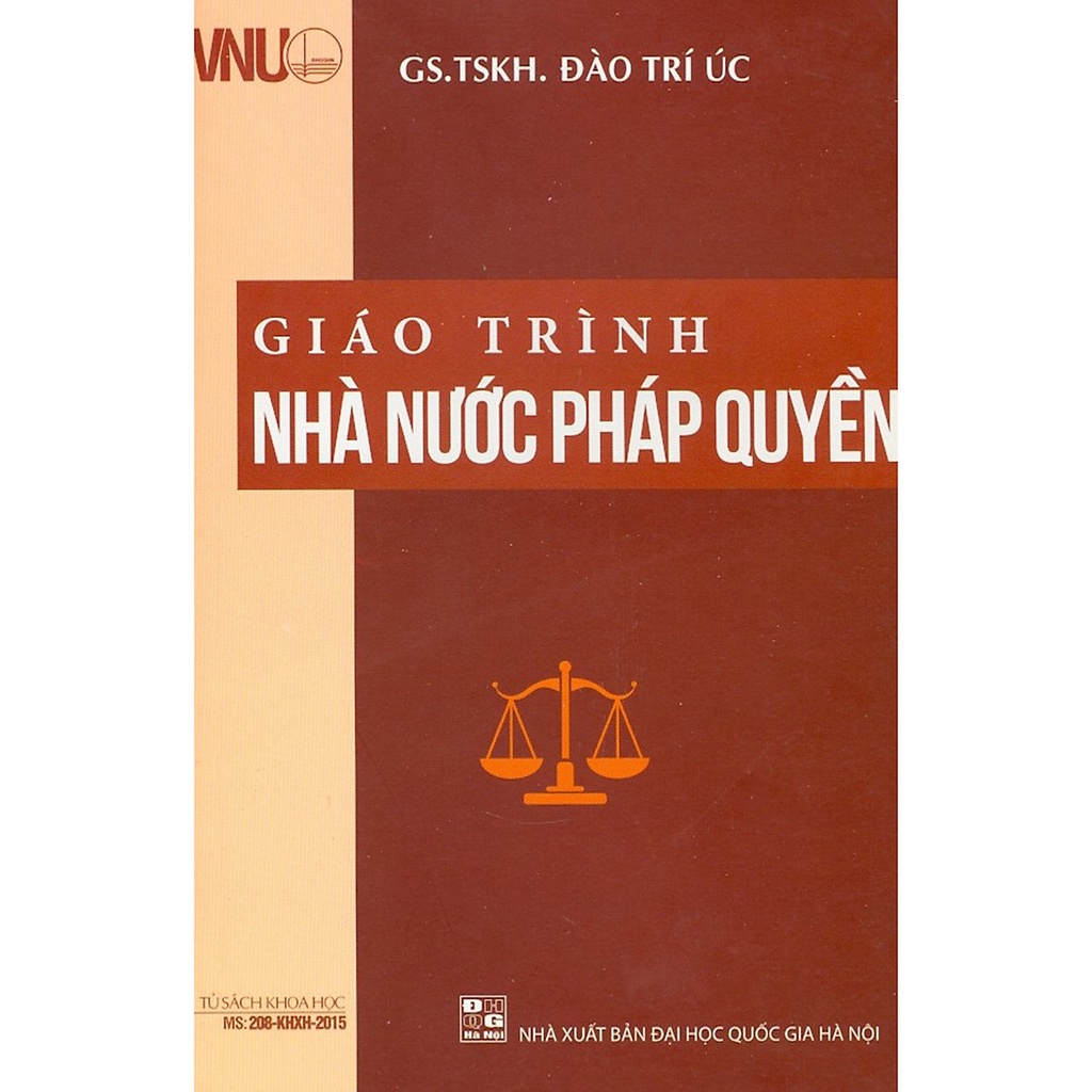 Sách - Giáo trình nhà nước pháp quyền