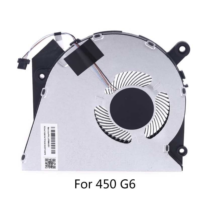 Quạt Tản Nhiệt Laptop 4Pin 4 Dây 4 Dây Không Ồn HP 450 G6