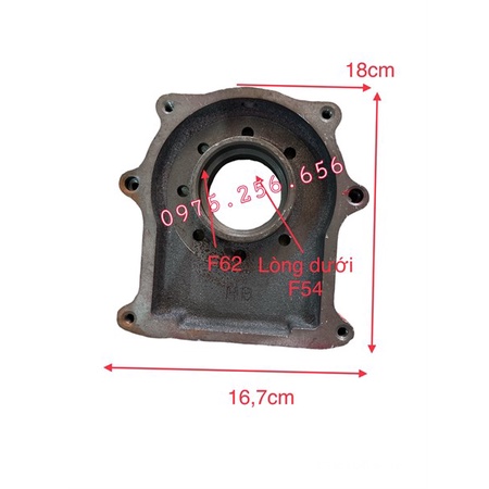 Bưởng gang nối động cơ 173-7 ốc