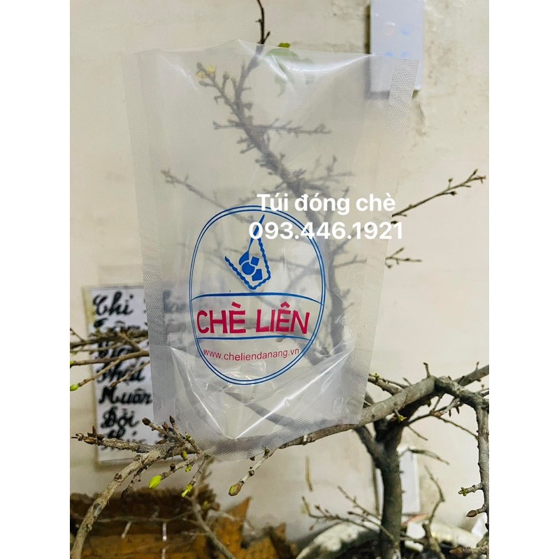 combo 800 túi nilon đựng chè đáy đứng