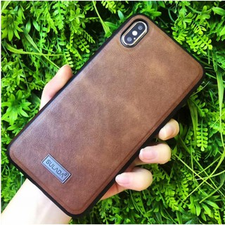 Ốp lưng Sulada vân da bò cho Iphone 6/7/8/X/XS max