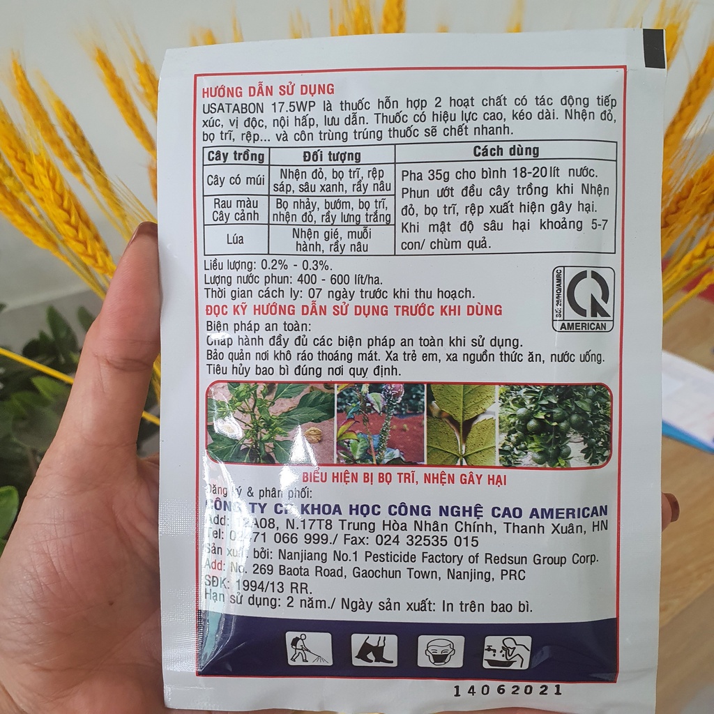 Vua Trừ Nhện Gói 35gr