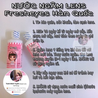 Nước ngâm lens nhập khẩu Hàn Quốc