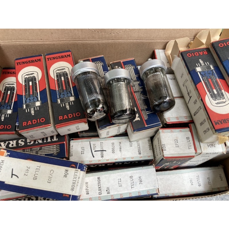 💡💡 Bóng đèn điện tử Châu Âu Tube TUNGSRAM EF22