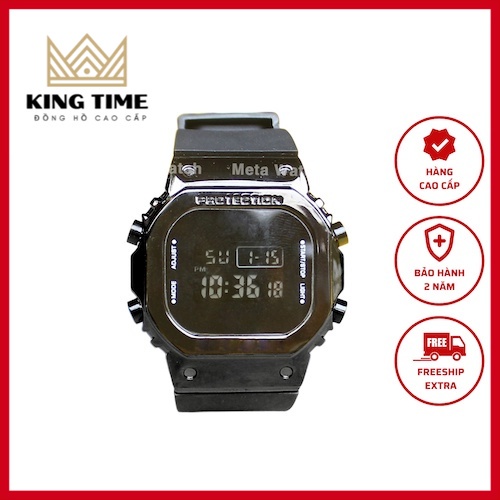 [Bảo Hành 2 Năm + Quà Tặng 50k] Đồng Hồ Nam Nữ 5600 Chống Nước Hottrend- Viền Thép Không Gỉ 45mm 3 Màu  - KingTime Watch | BigBuy360 - bigbuy360.vn