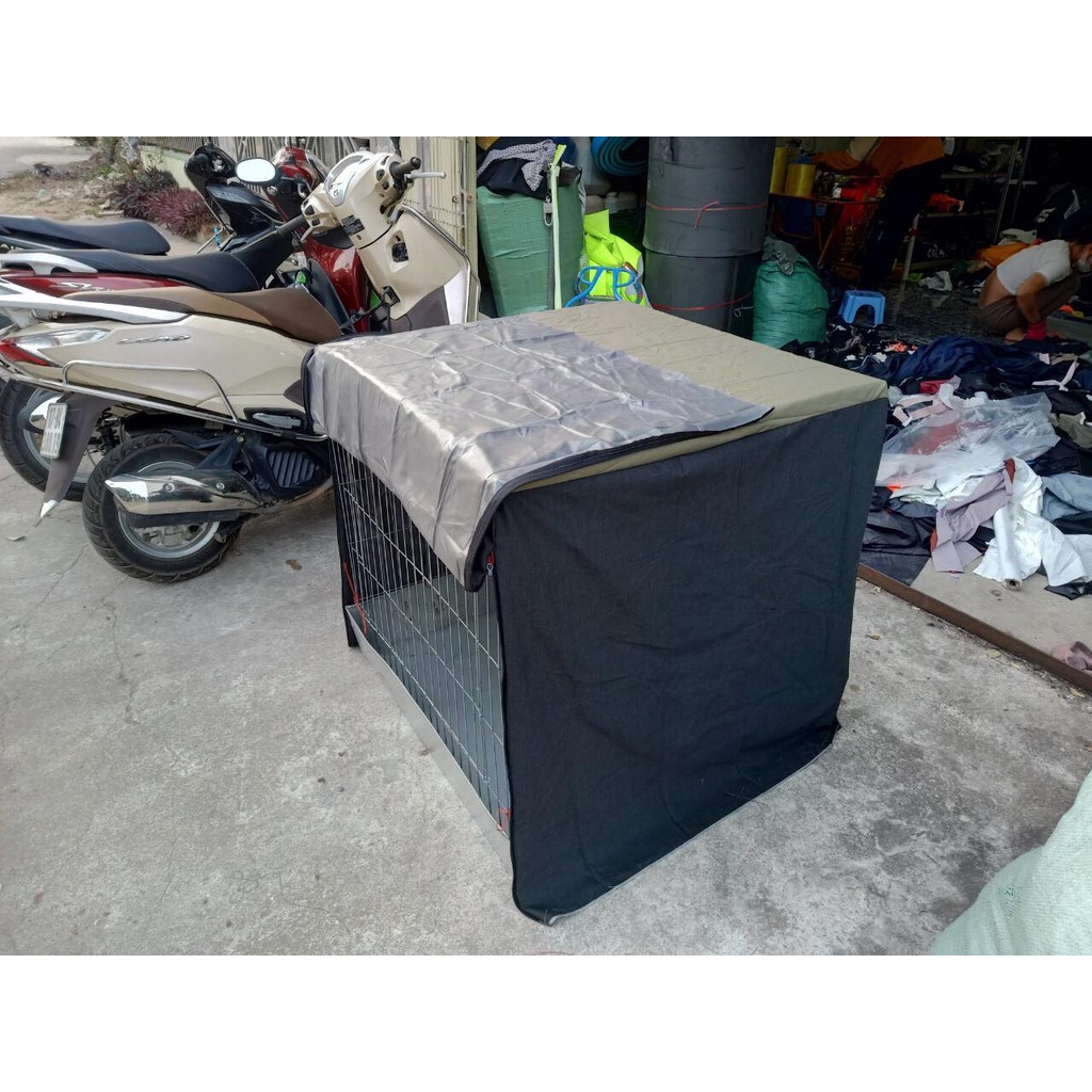 Áo lồng gà vuông  chống mưa muỗi gió