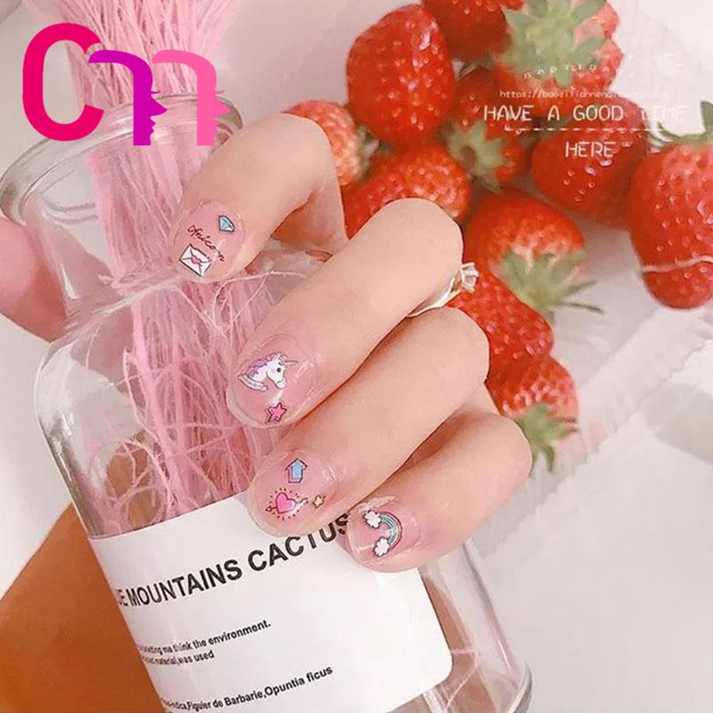 Decal hình kì lân dán móng nghệ thuật