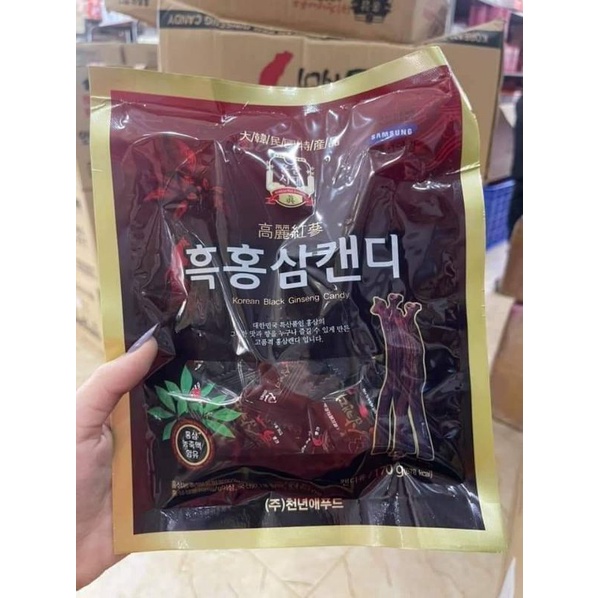 Kẹo hắc sâm 6 năm tuổi Hàn Quốc