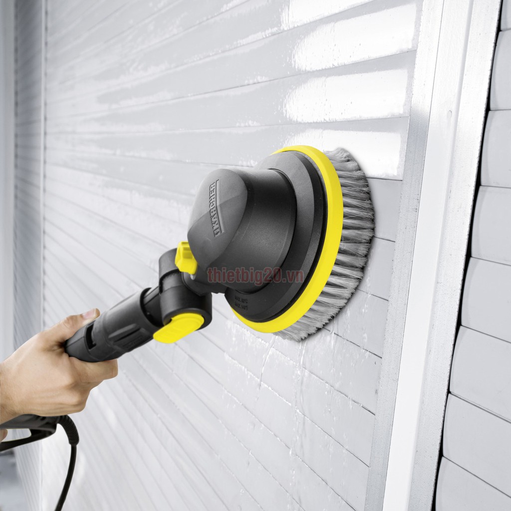 Bàn chải xoay 360 độ cọ rửa bề mặt cho máy rửa xe Karcher WB 100