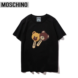 Áo Thun Moschino Cổ Tròn Thời Trang Trẻ Trung Cá Tính C07486
