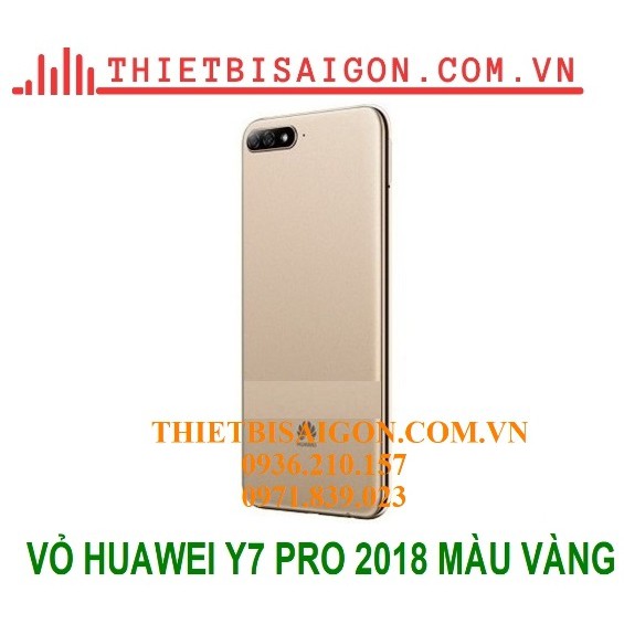 VỎ HUAWEI Y7 PRO 2018 MÀU VÀNG [ VỎ ĐẸP ]