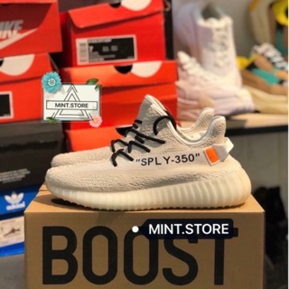 Giày thể thao Sneaker yzy v2 350 kem off-white