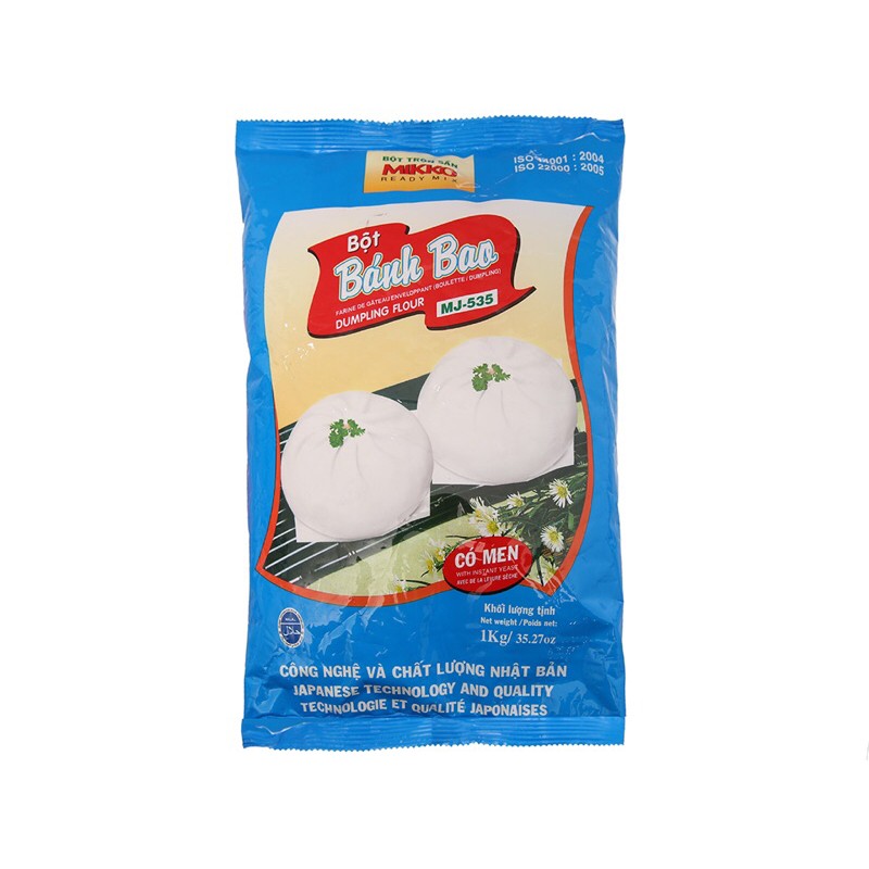 Bột trộn sẵn bánh bao Mikko 1kg