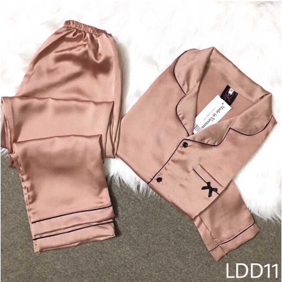 [Xả Kho Bán Lỗ] Bộ Đồ Pijama Nữ Phi Lụa Tay Dài Quần Dài Hàng VNXK Siêu Sang Kèm Hình Thật | BigBuy360 - bigbuy360.vn