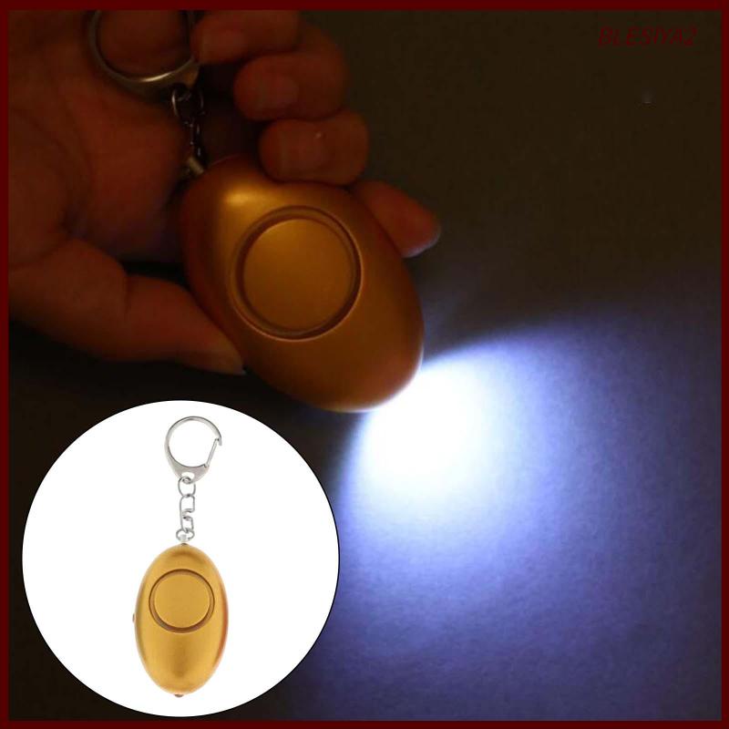 Móc Khóa Báo Động Cá Nhân Có Đèn LED Mini Blesiya2