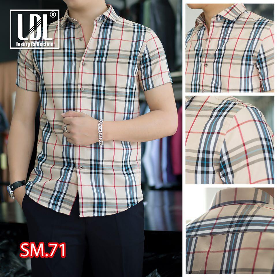 Áo Sơ Mi Nam Ngắn Tay Kẻ Caro - 𝐀𝐫𝐮 𝐒𝐡𝐨𝐩 - 𝐁𝐚́𝐧 𝐡𝐚̀𝐧𝐠 𝐜𝐨́ 𝐭𝐚̂𝐦 | BigBuy360 - bigbuy360.vn