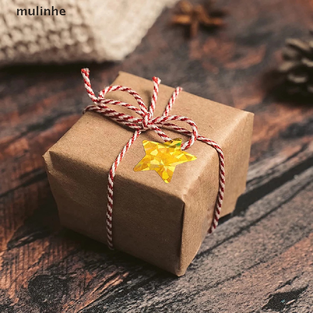 Cuộn 500 Sticker Hình Ngôi Sao Màu Vàng Để Khen Thưởng Cho Bé