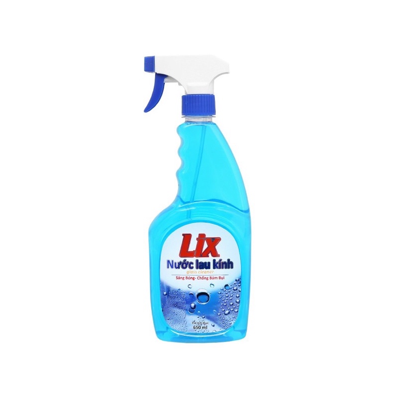 Lau kính Lix 650ml