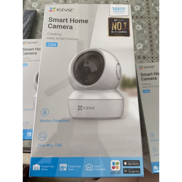 Camera Ezviz C6N 1080P Chính Hãng Bảo Hành 2 Năm, Lắp Đặt Trong Nhà, Đàm Thoại 2 Chiều, Theo Dõi Thông Minh, Xoay 360