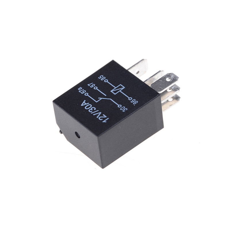 Rơ Le Thay Thế Dc 12v 5 Pins 30a Chuyên Dụng Cho Xe Hơi / Xe Máy