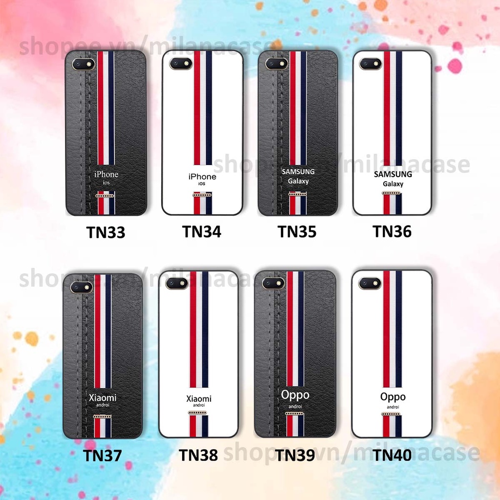 Ốp Xiaomi Redmi 4A / 5A / 6A in giả da phong cách thể thao, cá tính, thời trang