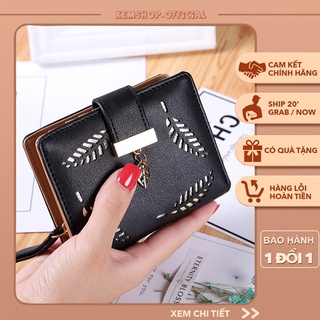Ví nữ ngắn đẹp cầm tay mini cao cấp nhiều ngăn nhỏ gọn bỏ túi MSP072