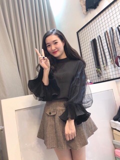 Áo kiểu tiểu thư