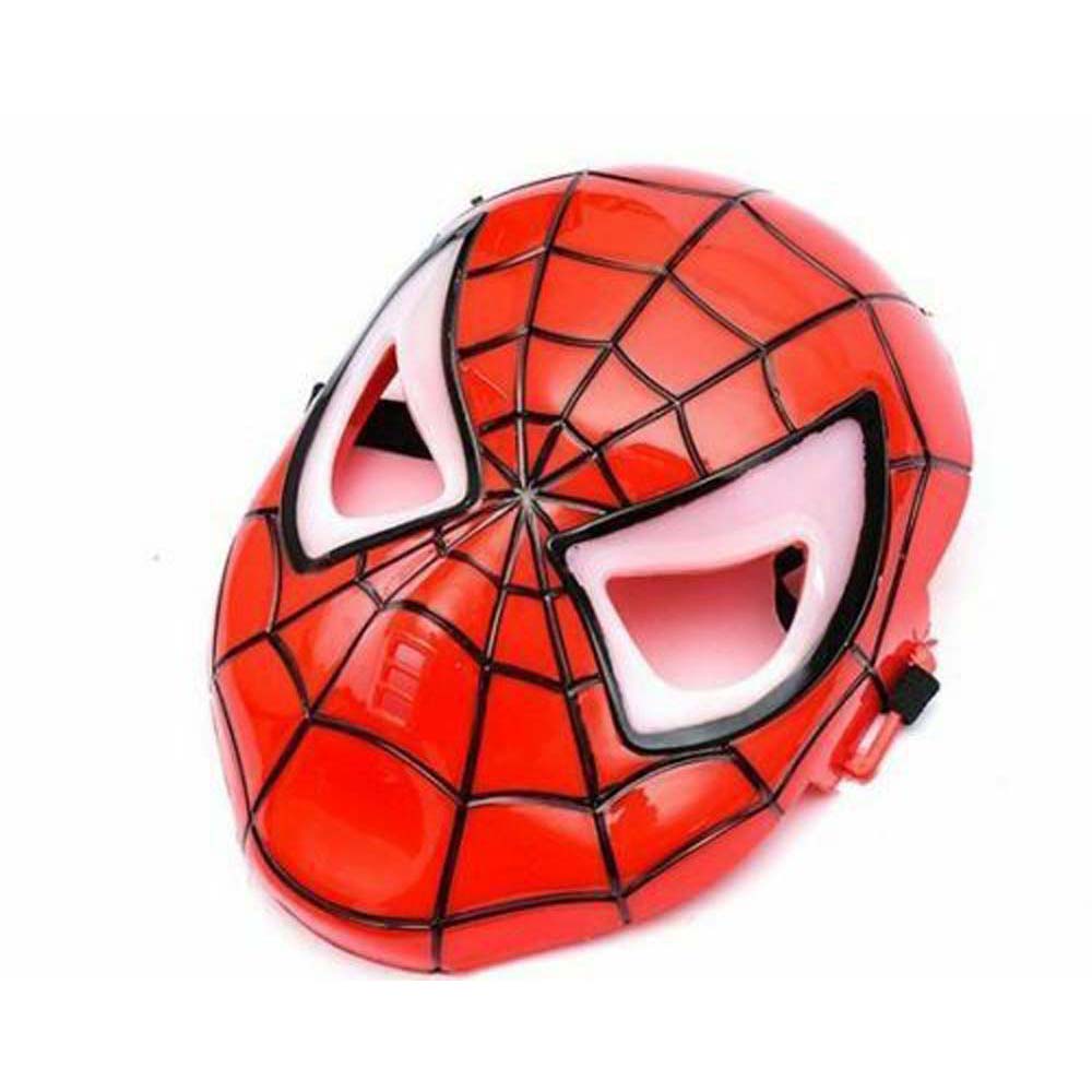 Mặt nạ hóa trang Spider Man  - mặt nạ người nhện có đèn LED - Smart Baby Toys
