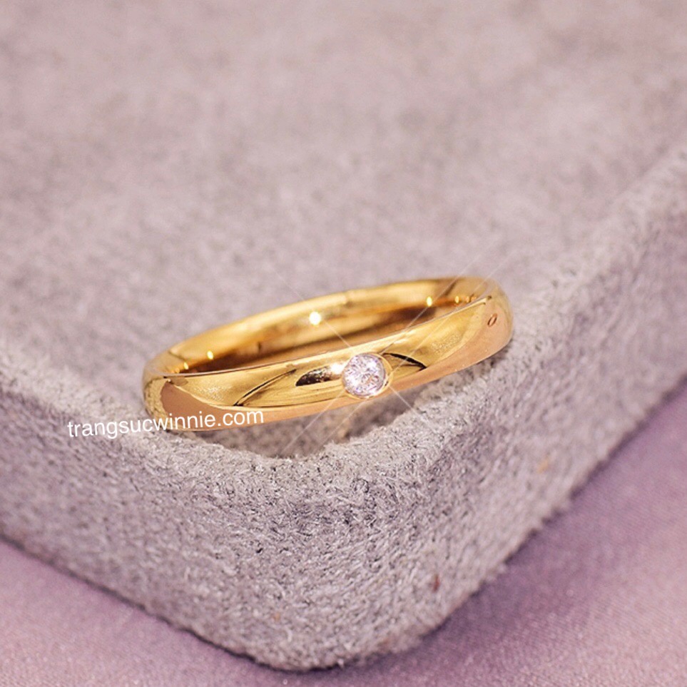Nhẫn nữ titan Diamond VG