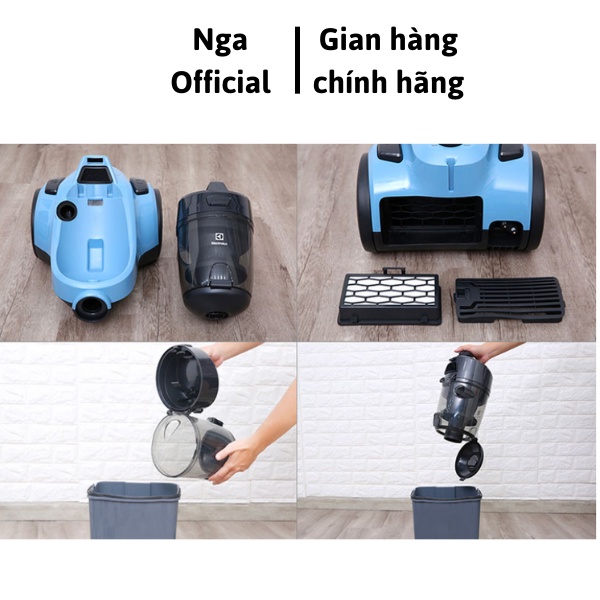 Máy Hút Bụi cầm tay hút bụi giường Electrolux EC31-2BB  bảo hành 24 tháng