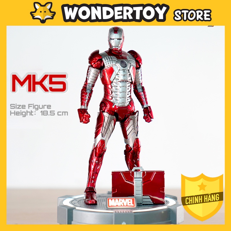 Mô hình Iron Man Mark 5 MK5 Mark V - ZD Toys Chính Hãng